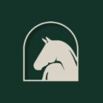 Simbolo da Cavalares Arquitetura Equestre: cabeca de cavalo dentro de um arco