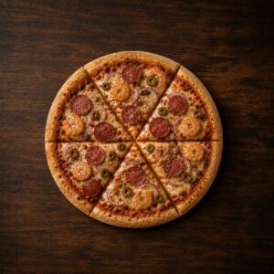 Pizza média
