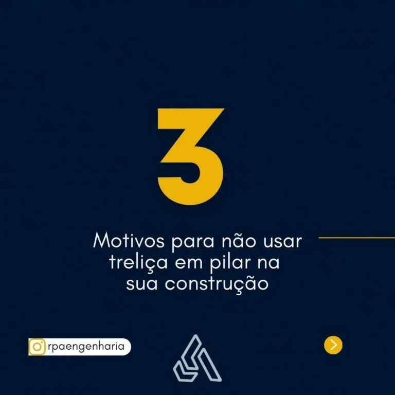 Arte da RPA Engenharia: 3 motivos para não usar treliça em pilar na sua construção
