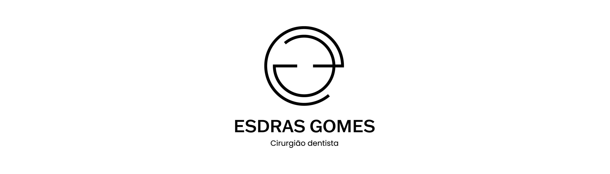 Logo de Esdras Gomes, cirurgião-dentista