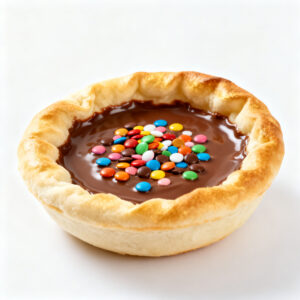 Esfiha Chocolate com Confetes