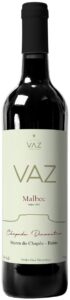 Garrafa do vinho Vaz Malbec