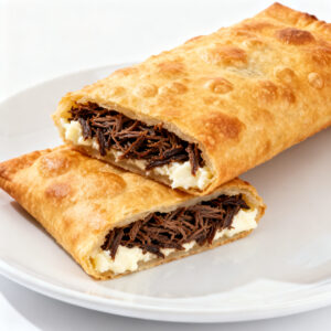 Pastel Carne Seca com Catupiry