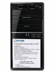 Computador Desktop HP Pavilion Micro-ATX