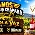 Banner do passeio à Vinícola Vaz nos 11 anos do MC Lobos da Chapada, em 1º de novembro, com saída às 8h40